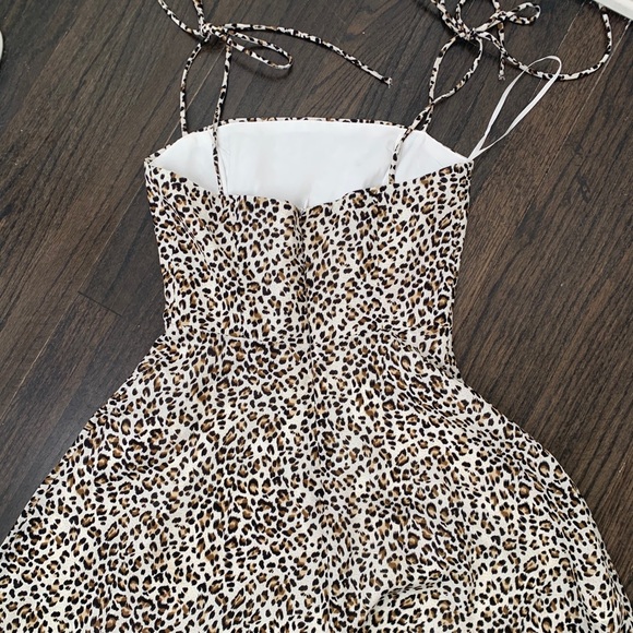 cheetah print skater dress - Picture 2 of 6